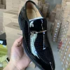 Men Patent Leather Shoes Business Shoes Casual Pointed Toe Slip on Loafers Men Luxury Party Wedding Plus Size Shoes - Image 8