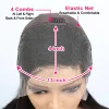 250% Density 100% Vietname Loose Wave Wig 13x4 Frontal Bouncy Wave Wig with Human Hair Natural Black For Black Women 16-22Inch - Image 6