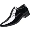 Luxury Business Oxford Leather Shoes Men Breathable Patent Leather Formal Shoes Plus Size Man Office Wedding Flats Male Black - Image 5