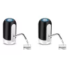 1pcWhite/Black Water Bottle Pump USB Charging Auto Switch Drinking Dispenser Charging One Click Auto Switch Drink Pump Dispenser - Image 8