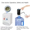 1pcWhite/Black Water Bottle Pump USB Charging Auto Switch Drinking Dispenser Charging One Click Auto Switch Drink Pump Dispenser - Image 4