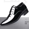 Luxury Business Oxford Leather Shoes Men Breathable Patent Leather Formal Shoes Plus Size Man Office Wedding Flats Male Black - Image 6