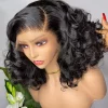 250% Density 100% Vietname Loose Wave Wig 13x4 Frontal Bouncy Wave Wig with Human Hair Natural Black For Black Women 16-22Inch - Image 2