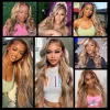 HD Body Wave 4/613 Blonde Ombre Lace Front Human Hair Wigs 100% Vietnamese 34 36 Inch Colored 13x4 Lace Frontal Wigs Pre Plucked - Image 5