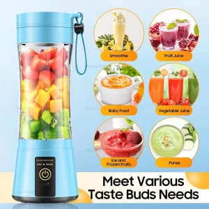 380ml household juice mixer mini electric juicer USB rechargeable smoothie shake mixer portable juicer household appliances