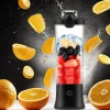 Portable Multifunctional Juicer Strong Motor Fast Crush Mixer Machine 4000mAh USB Rechargeable Electric Juicer Mini Blender - Image 4