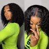 230 Density Deep Wave 13x4 Short Bob Wig Human Hair 4x4 Lace Closure Pixie Curly Hair Wigs Brazilian Hair Hd Lace Frontal Wigs - Image 2