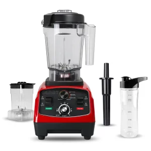 Multipurpose Buchimix Blender Machine Heavy Duty 3 In1speed Knob Blender High Power Copper Motor Blender with Grinder Juicer Cup