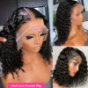 230 Density Deep Wave 13x4 Short Bob Wig Human Hair 4x4 Lace Closure Pixie Curly Hair Wigs Brazilian Hair Hd Lace Frontal Wigs - Image 4