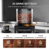 Automatic Conical Burr Coffee Grinder Coffee Bean Grinder with 25 Precise Settings for French Press Espresso Touchscreen Control - Image 4