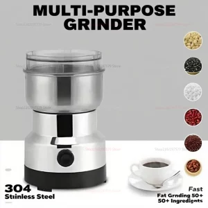 Electric grinder Multifunctional spice coffee bean cereals and herbal powder products household food processor for cooking