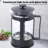 Stainless Steel Tea Coffee Brewer with Filter Heat-Resistant Anti-Rust Multifunctional with Handle Tea Maker for Making Coffee - Image 5