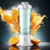 Portable Multifunctional Juicer Strong Motor Fast Crush Mixer Machine 4000mAh USB Rechargeable Electric Juicer Mini Blender - Image 6