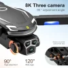 Xiaomi MIJIA V888 4K Drone Three Camera HD Aerial Photography WIFI 5G Optical Localization Four-way Obstacle Avoidance New Dron - Image 2