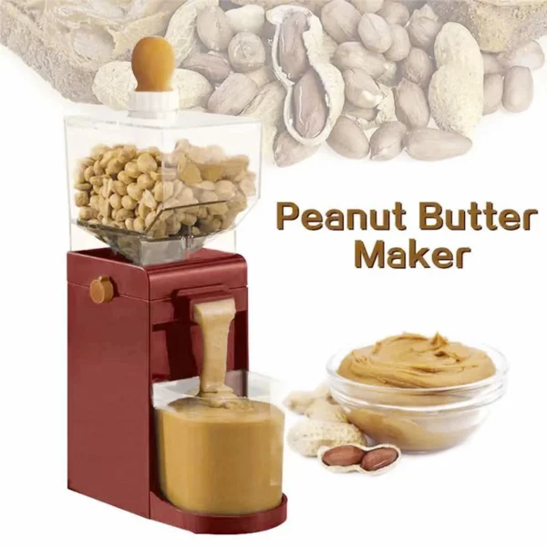 Electric Peanut Butter Maker Machine,Sesame Sauce Nut Grinder,Automatic Milling Grinding Machine,For Grinding 110-240V